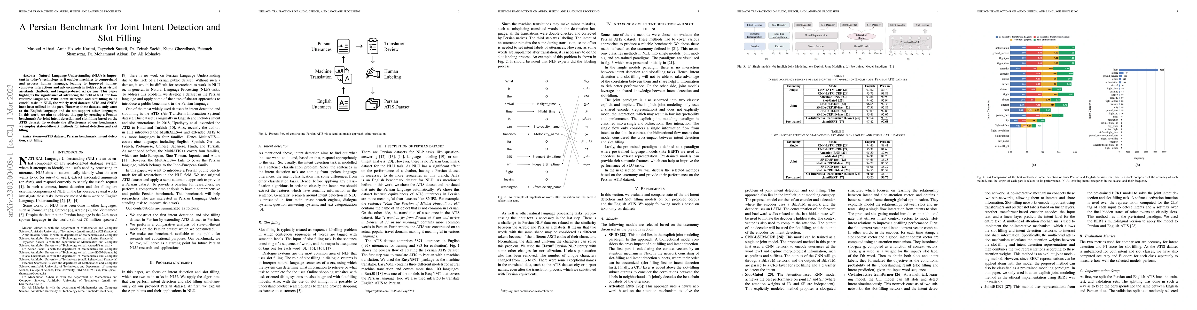 Thumbnail for A Persian Benchmark for Joint Intent Detection and Slot Filling