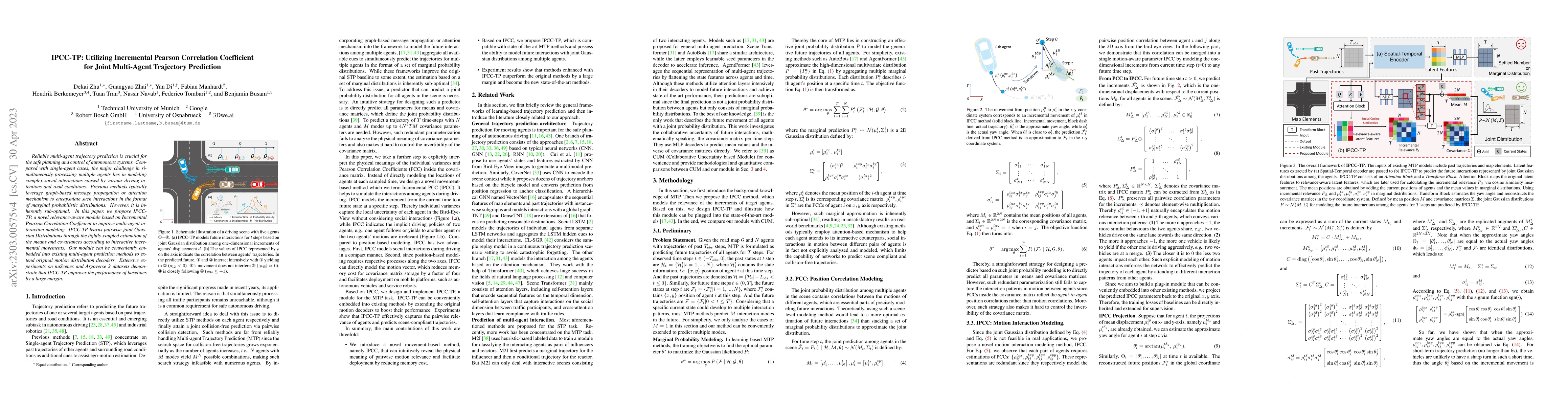 Thumbnail for IPCC-TP: Utilizing Incremental Pearson Correlation Coefficient for Joint
  Multi-Agent Trajectory Prediction