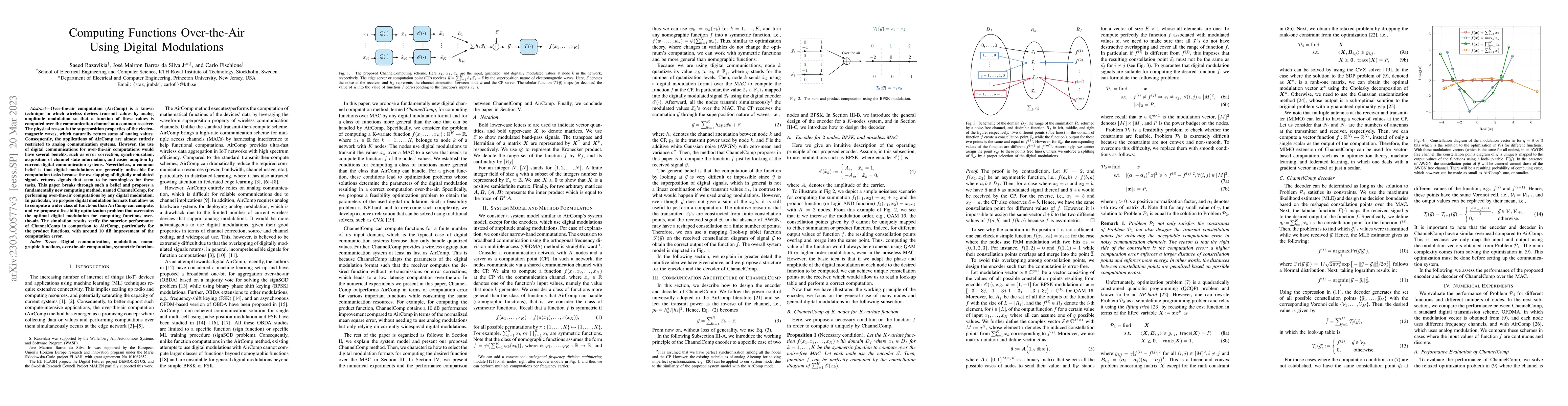 Thumbnail for Computing Functions Over-the-Air Using Digital Modulations