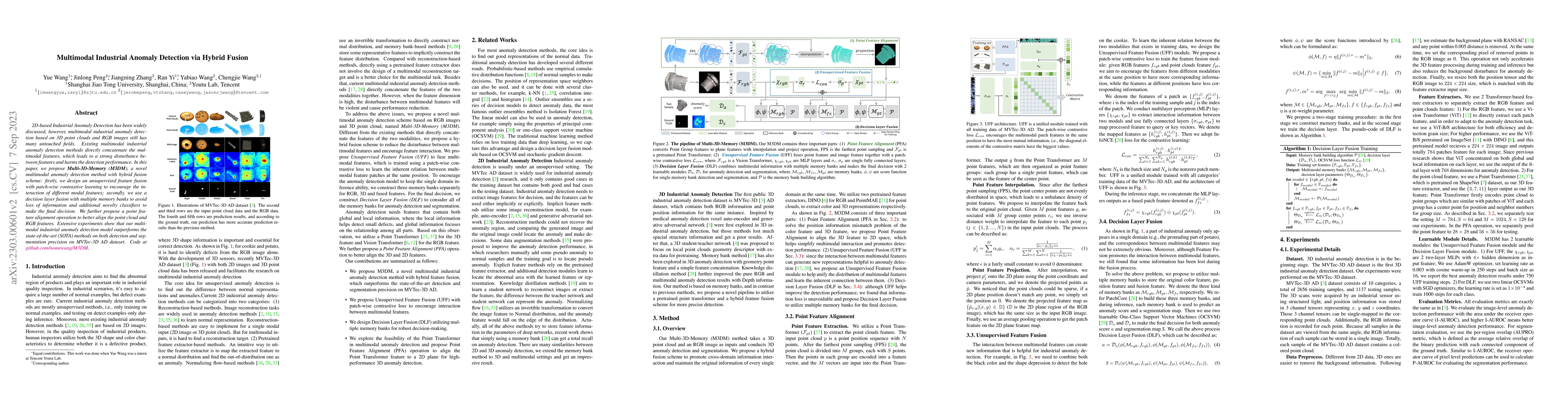 Thumbnail for Multimodal Industrial Anomaly Detection via Hybrid Fusion