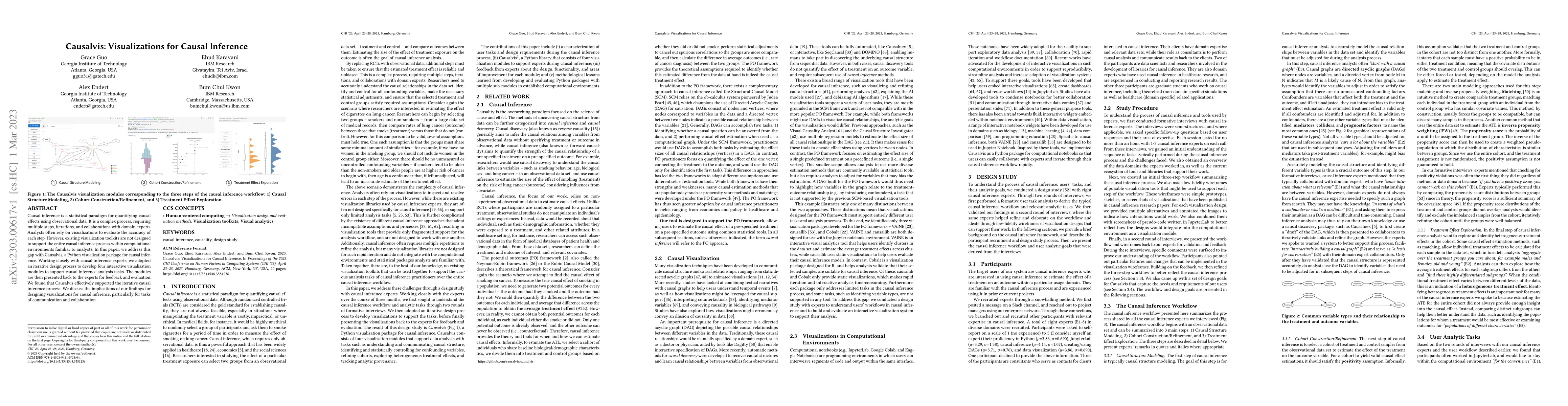 Thumbnail for Causalvis: Visualizations for Causal Inference