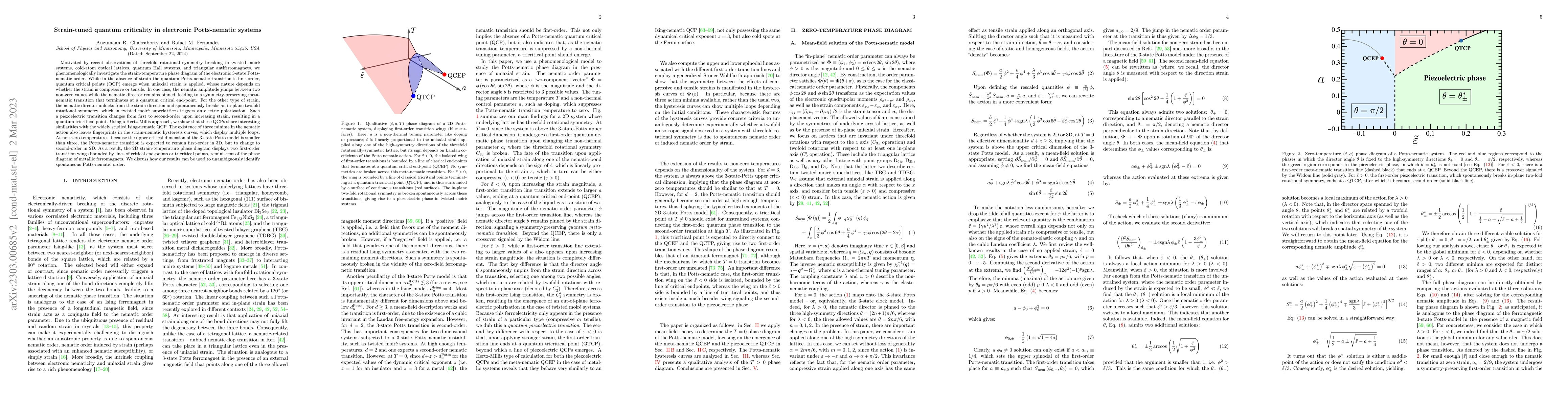 Thumbnail for Strain-tuned quantum criticality in electronic Potts-nematic systems