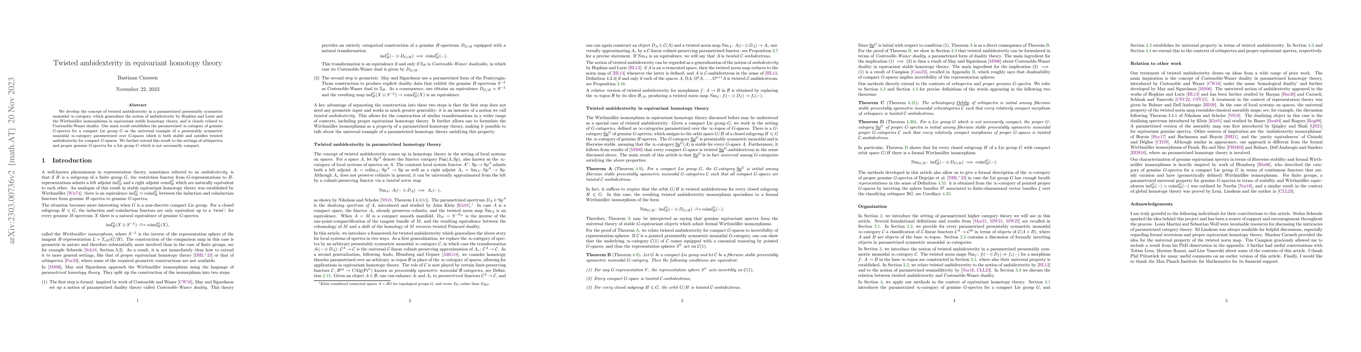 Thumbnail for Twisted ambidexterity in equivariant homotopy theory