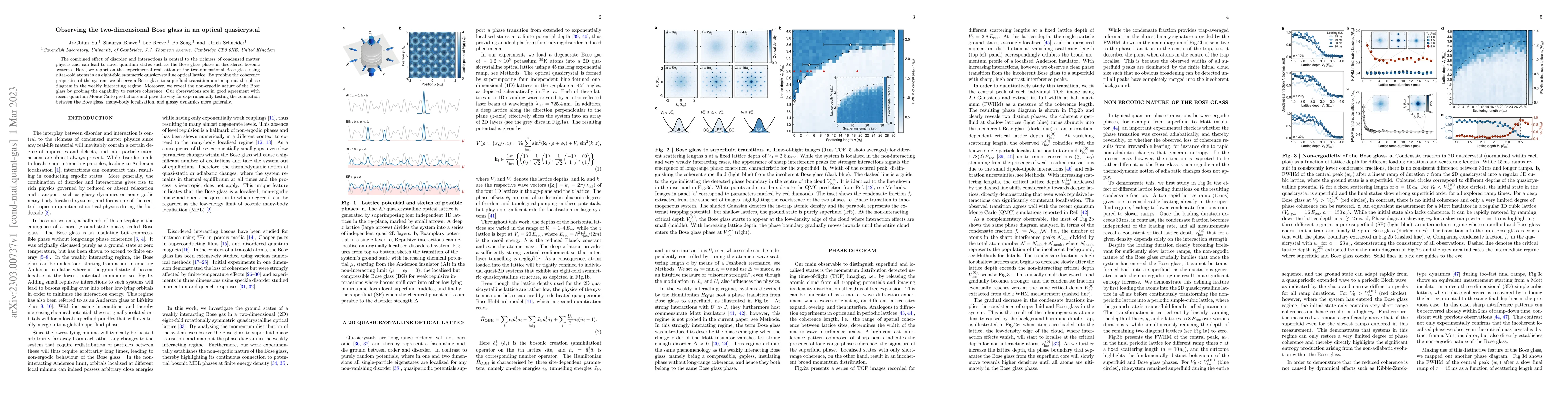 Thumbnail for Observing the two-dimensional Bose glass in an optical quasicrystal