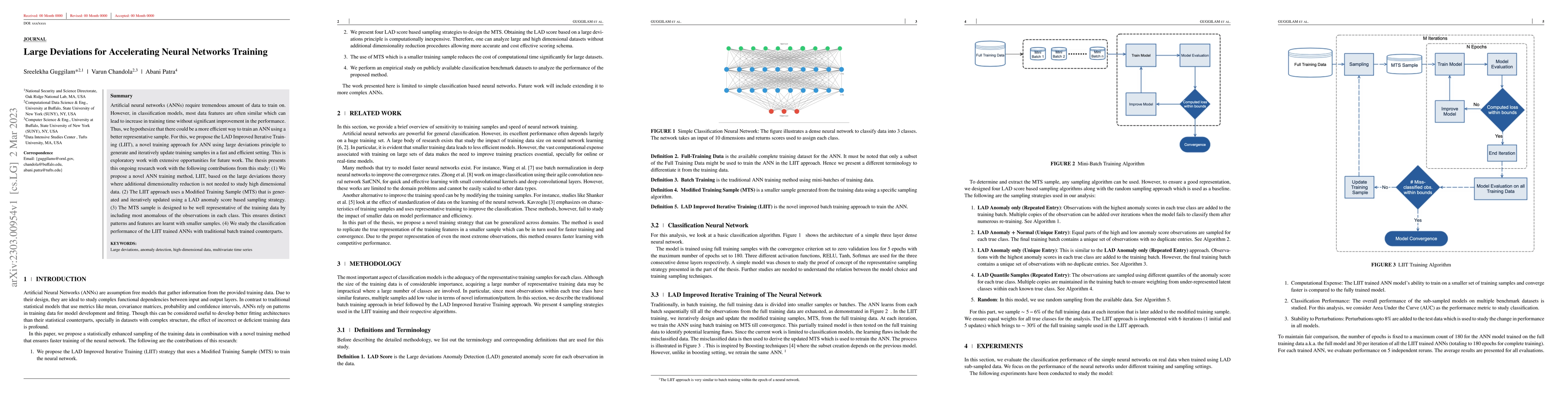 Thumbnail for Large Deviations for Accelerating Neural Networks Training