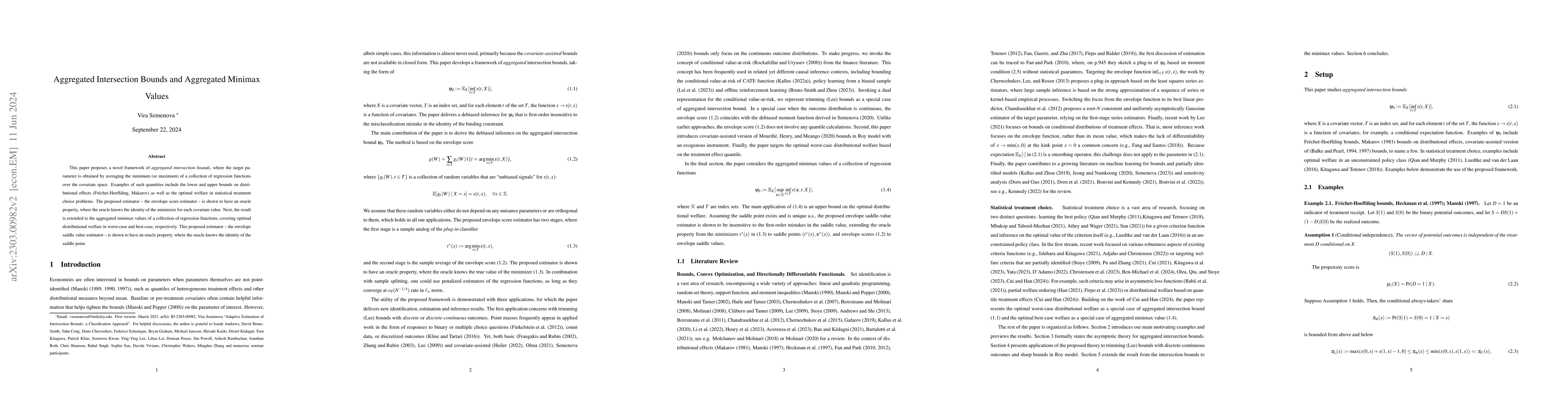 Thumbnail for Aggregated Intersection Bounds and Aggregated Minimax Values