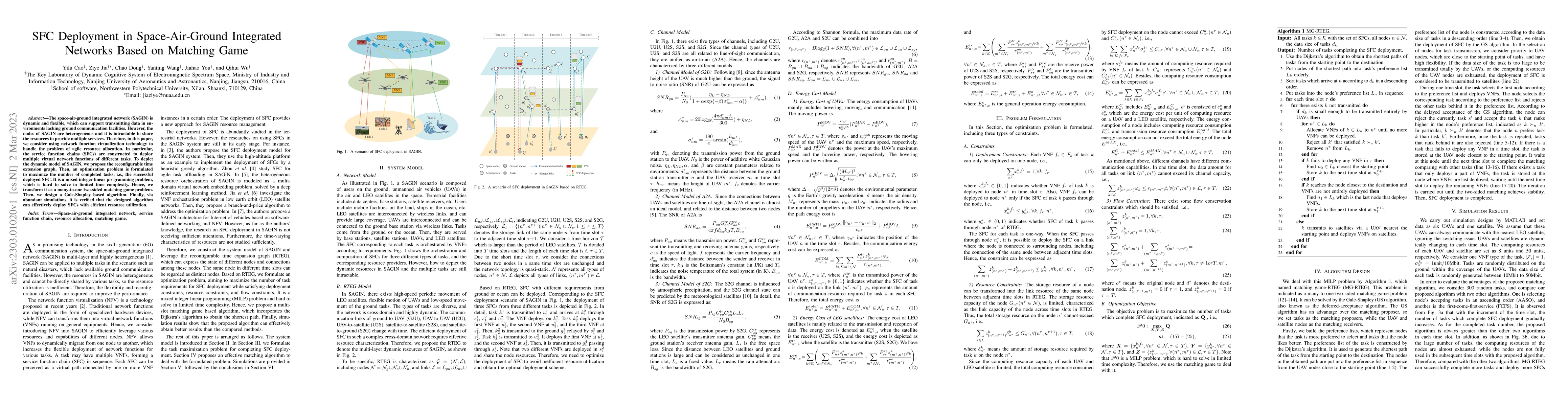 Thumbnail for SFC Deployment in Space-Air-Ground Integrated Networks Based on Matching
  Game