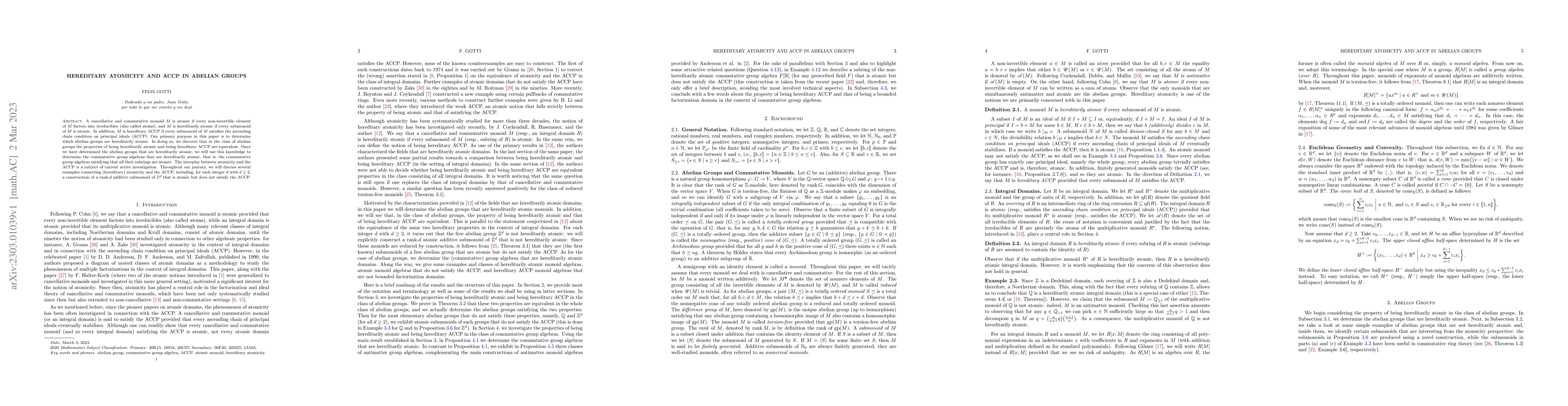 Thumbnail for Hereditary atomicity and ACCP in abelian groups