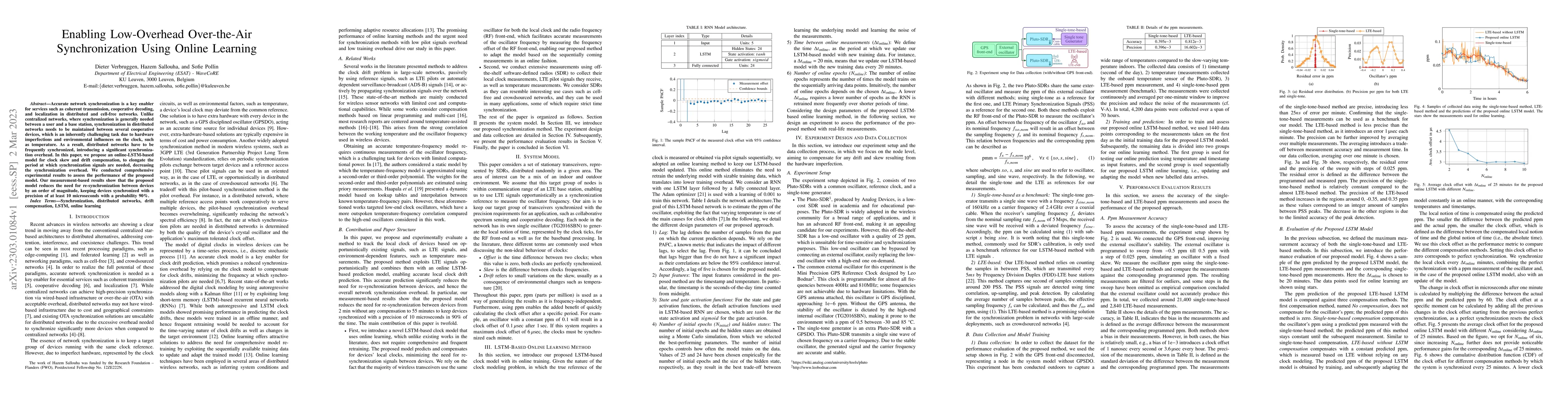 Thumbnail for Enabling Low-Overhead Over-the-Air Synchronization Using Online Learning