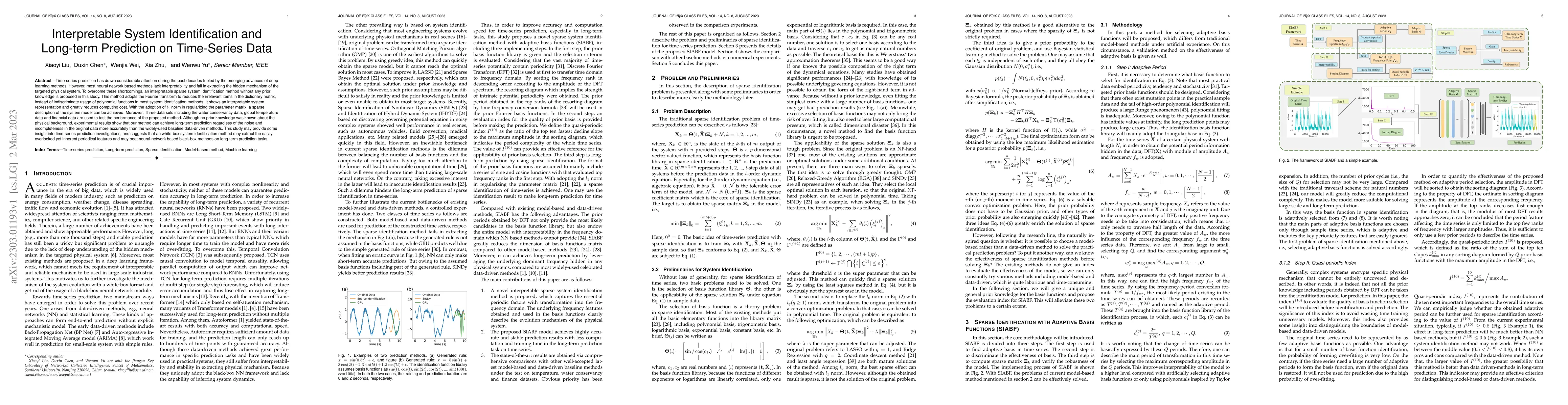 Thumbnail for Interpretable System Identification and Long-term Prediction on
  Time-Series Data