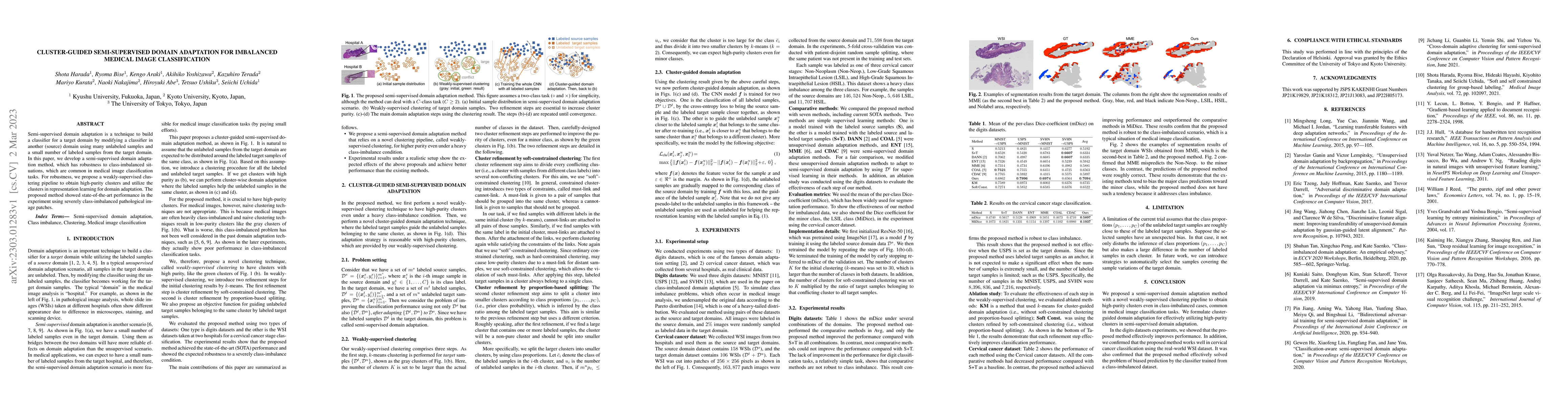 Thumbnail for Cluster-Guided Semi-Supervised Domain Adaptation for Imbalanced Medical
  Image Classification