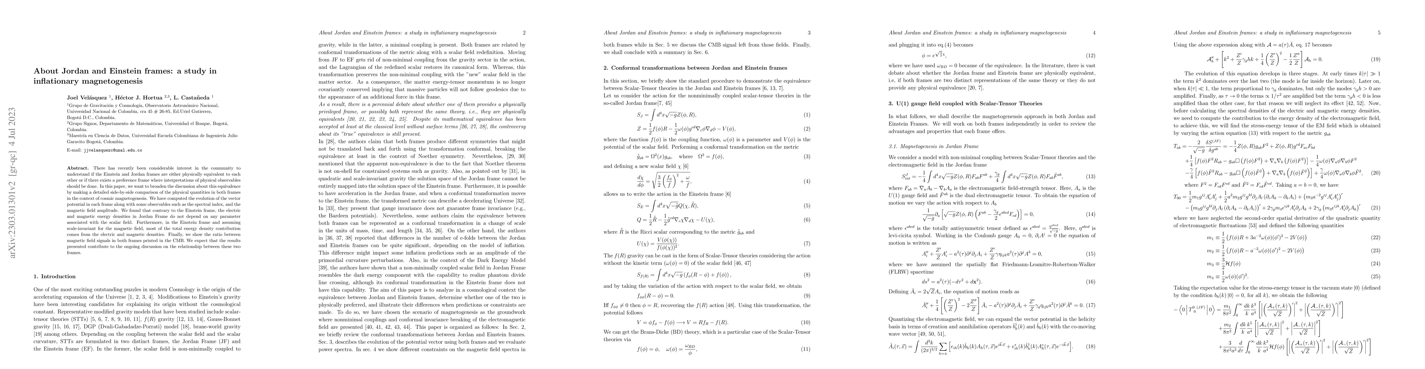 Thumbnail for About Jordan and Einstein frames: a study in inflationary magnetogenesis