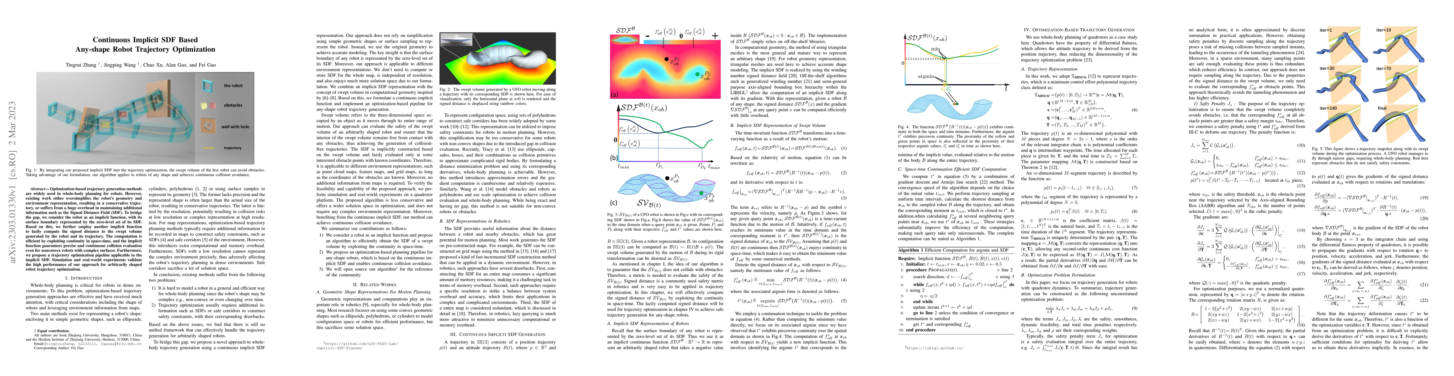 Thumbnail for Continuous Implicit SDF Based Any-shape Robot Trajectory Optimization