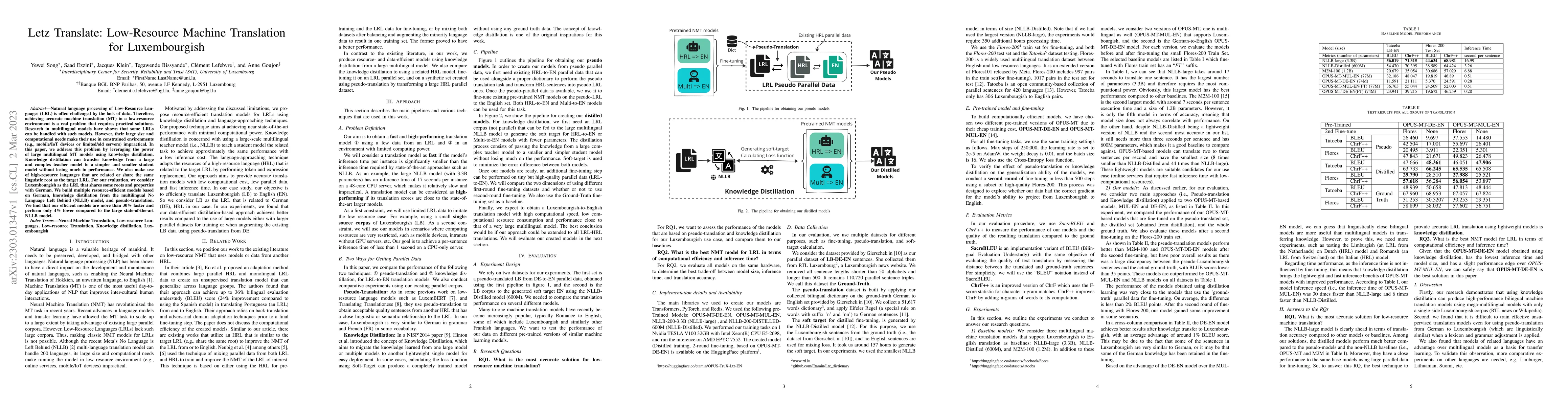 Thumbnail for Letz Translate: Low-Resource Machine Translation for Luxembourgish