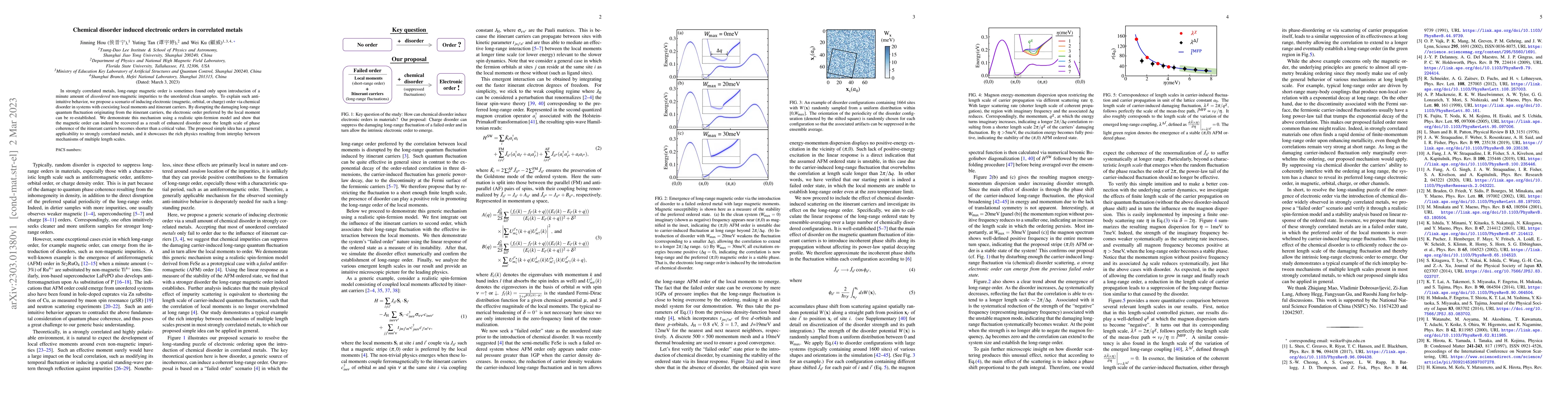 Thumbnail for Chemical disorder induced electronic orders in correlated metals