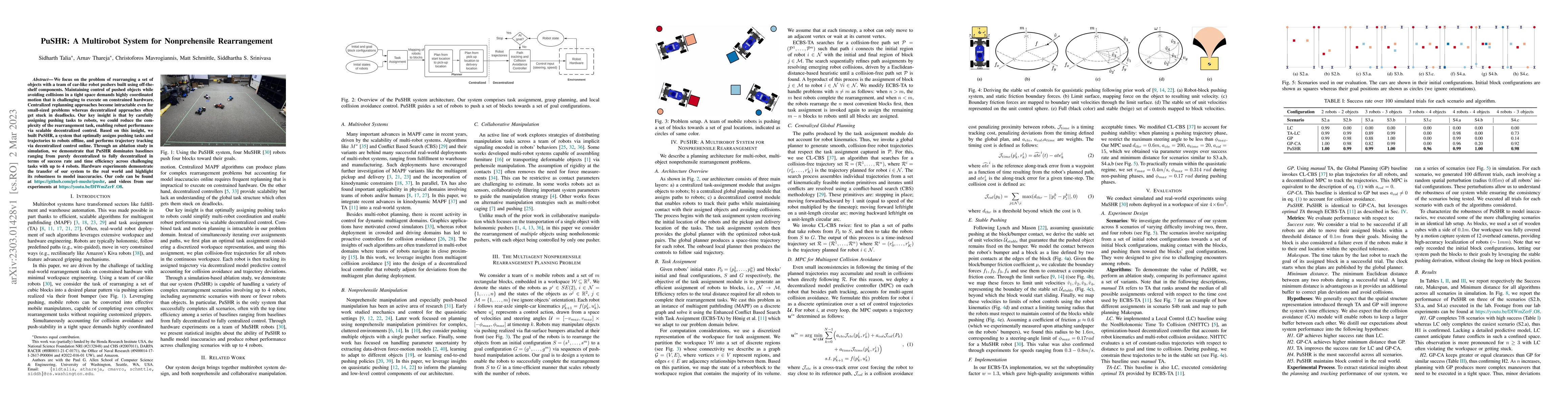 Thumbnail for PuSHR: A Multirobot System for Nonprehensile Rearrangement