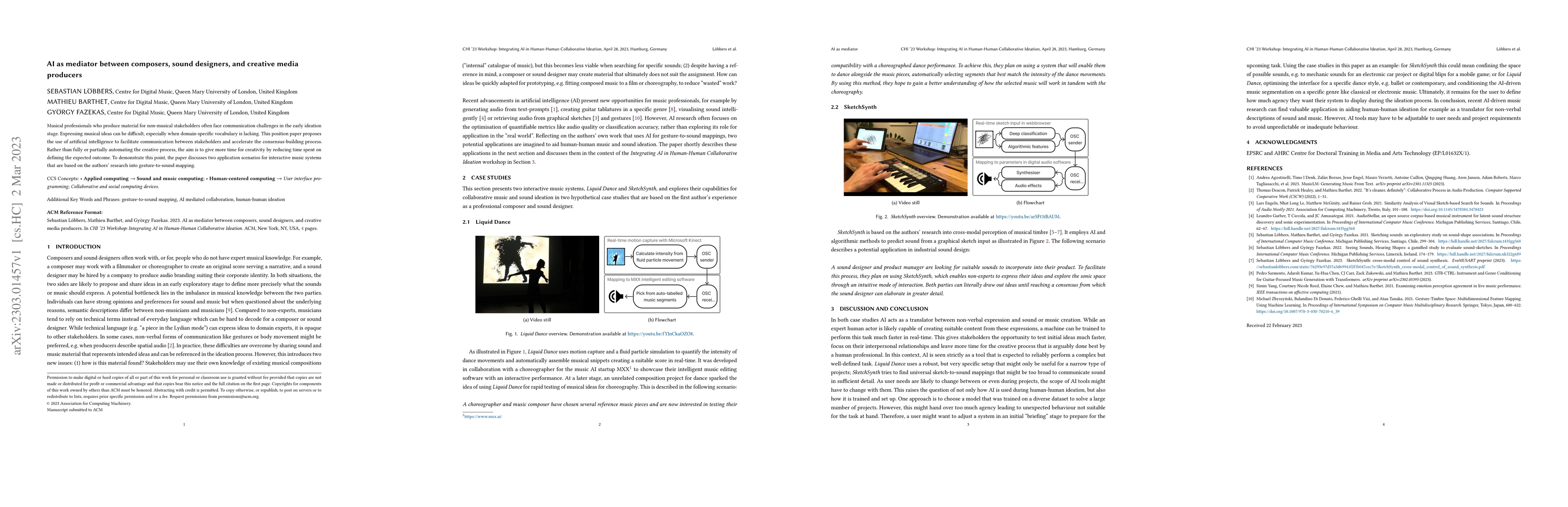 Thumbnail for AI as mediator between composers, sound designers, and creative media
  producers