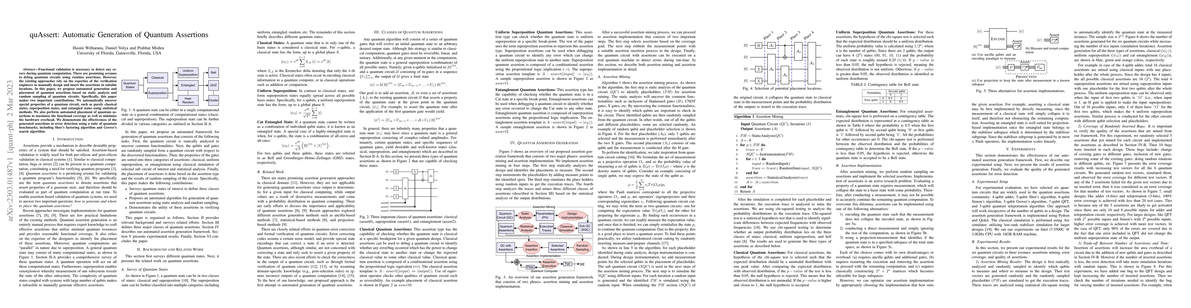 Thumbnail for quAssert: Automatic Generation of Quantum Assertions