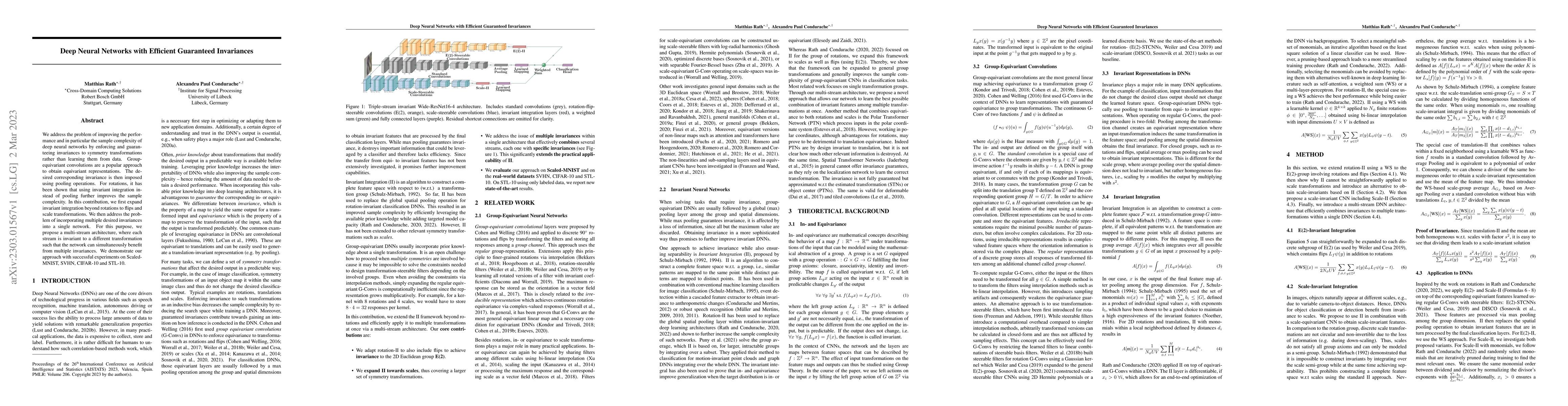 Thumbnail for Deep Neural Networks with Efficient Guaranteed Invariances