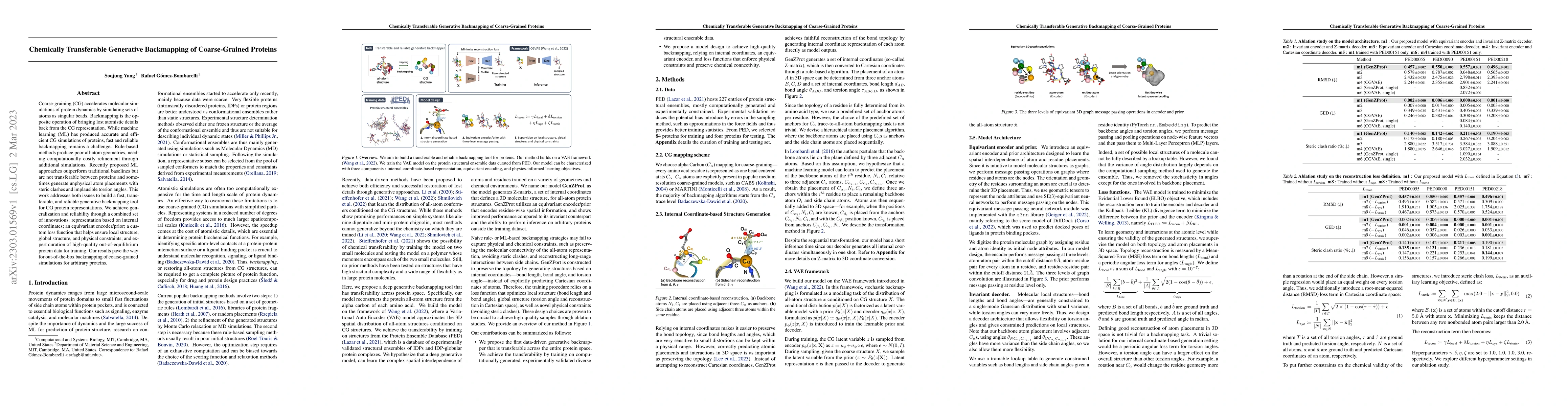 Thumbnail for Chemically Transferable Generative Backmapping of Coarse-Grained
  Proteins