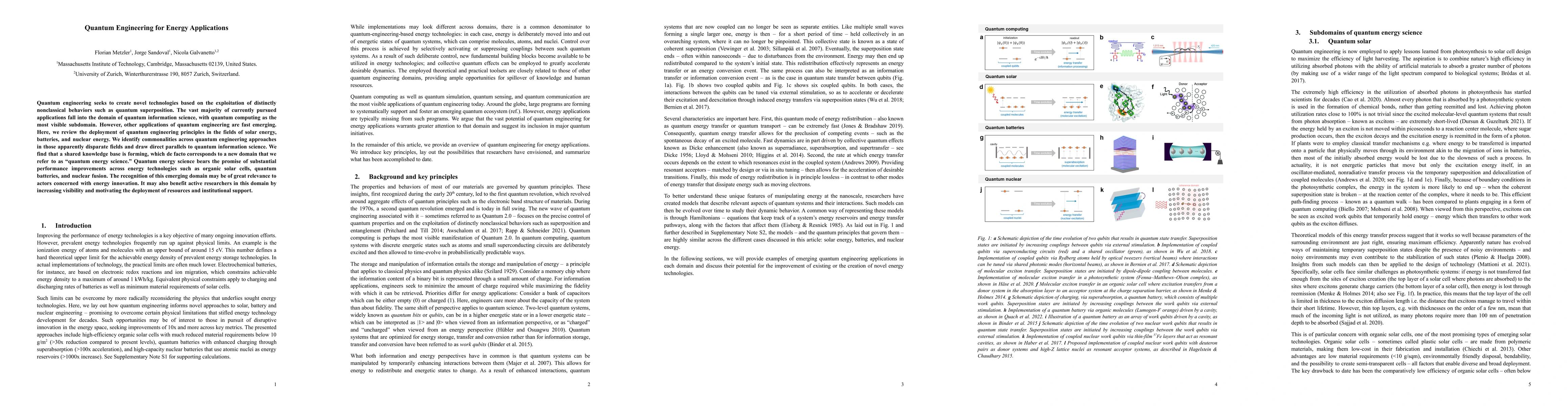 Thumbnail for Quantum Engineering for Energy Applications