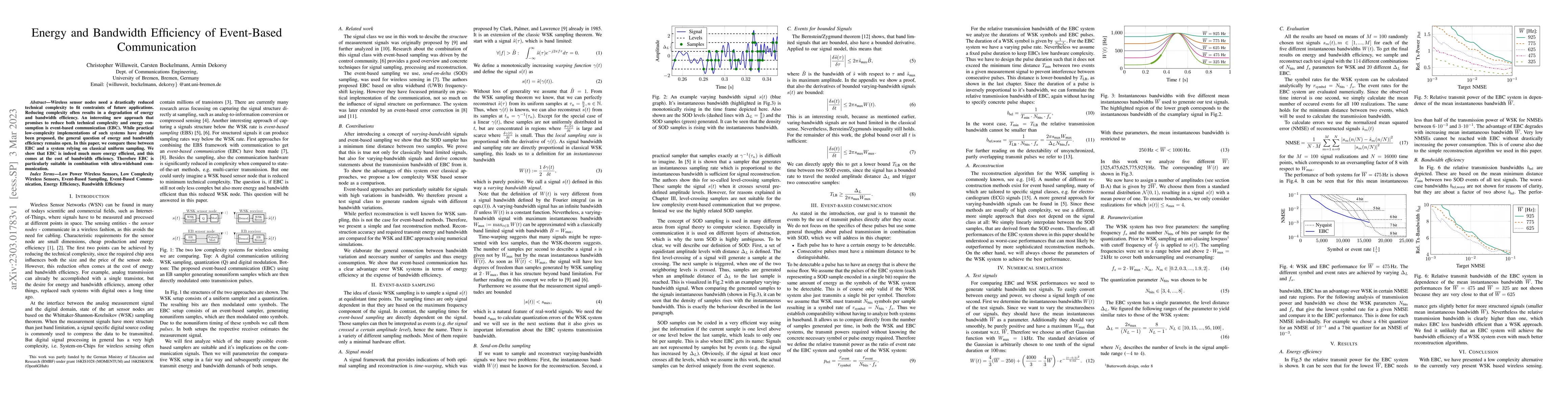 Thumbnail for Energy and Bandwidth Efficiency of Event-Based Communication