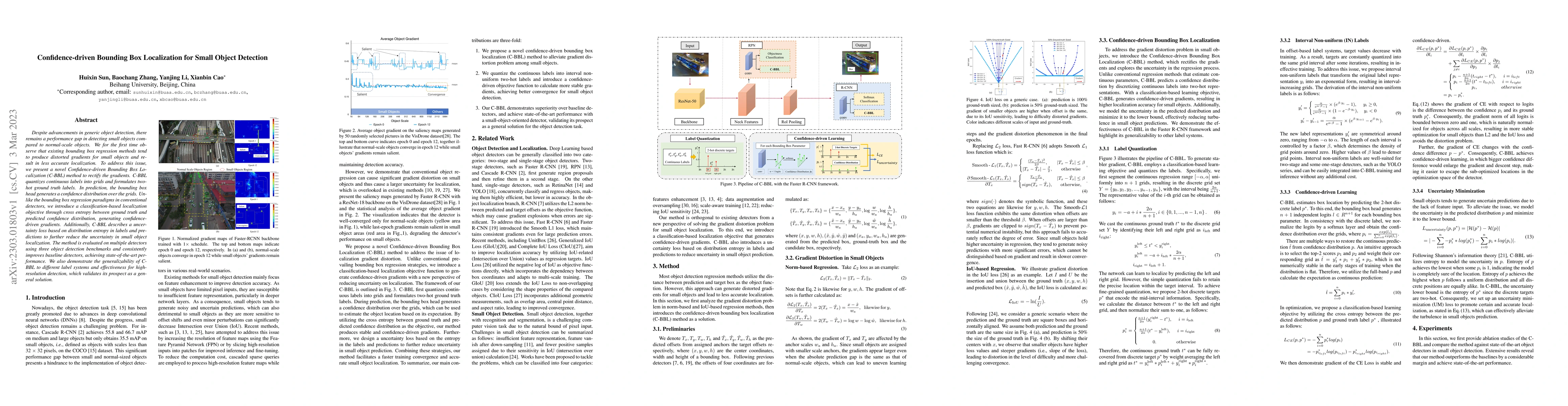 Thumbnail for Confidence-driven Bounding Box Localization for Small Object Detection