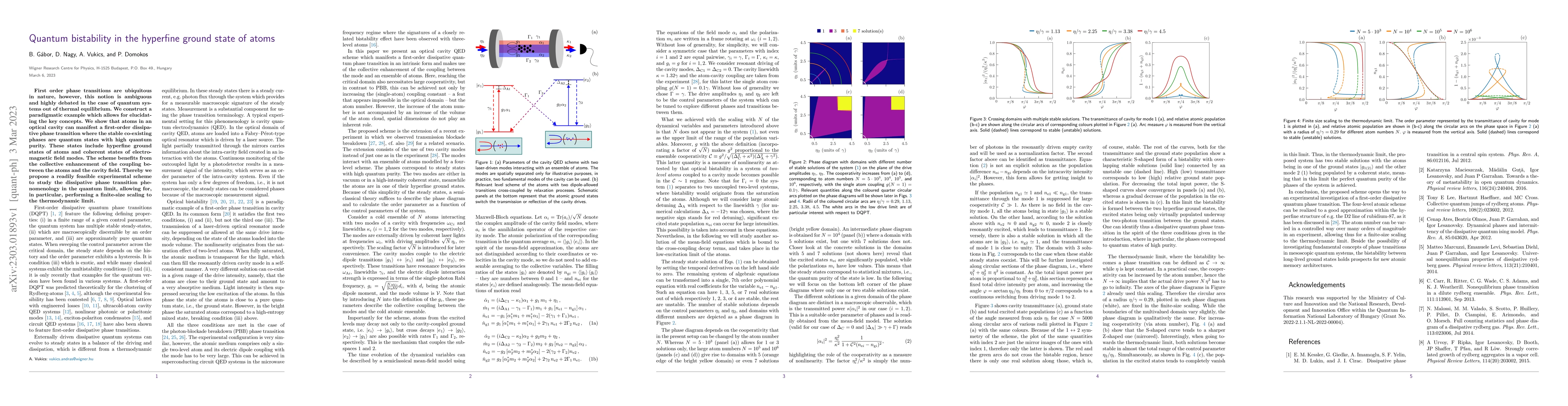 Thumbnail for Quantum bistability in the hyperfine ground state of atoms