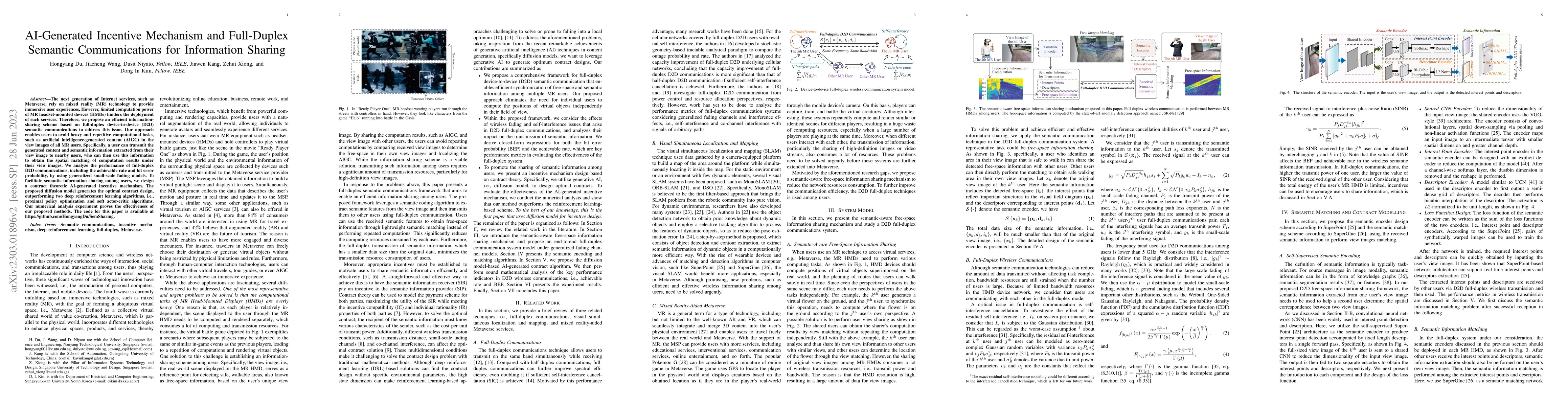 Thumbnail for AI-Generated Incentive Mechanism and Full-Duplex Semantic Communications
  for Information Sharing