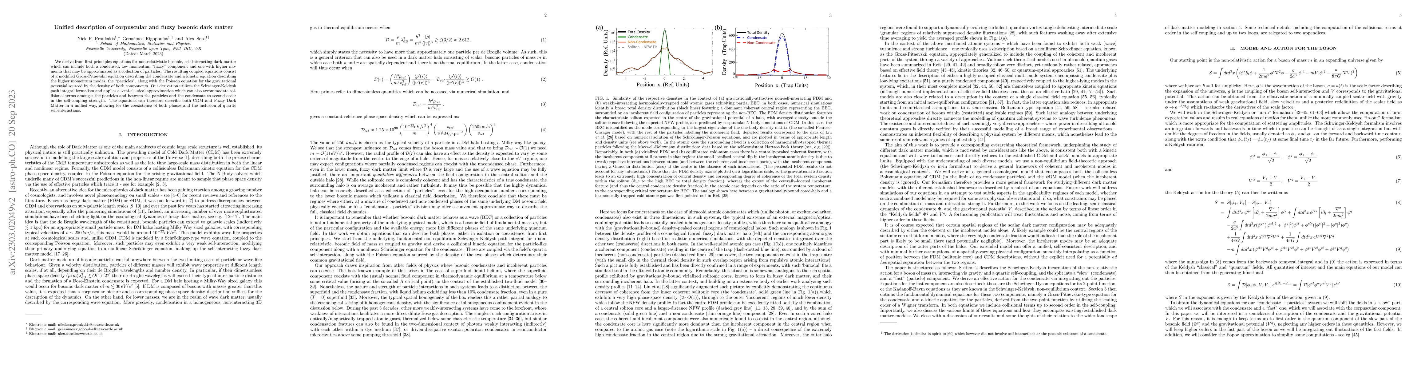 Thumbnail for Unified description of corpuscular and fuzzy bosonic dark matter