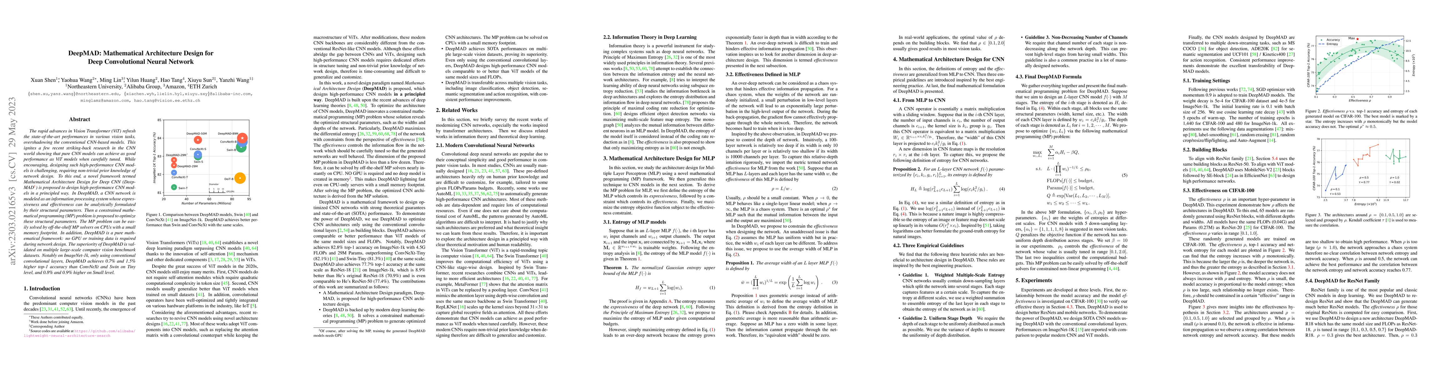 Thumbnail for DeepMAD: Mathematical Architecture Design for Deep Convolutional Neural
  Network
