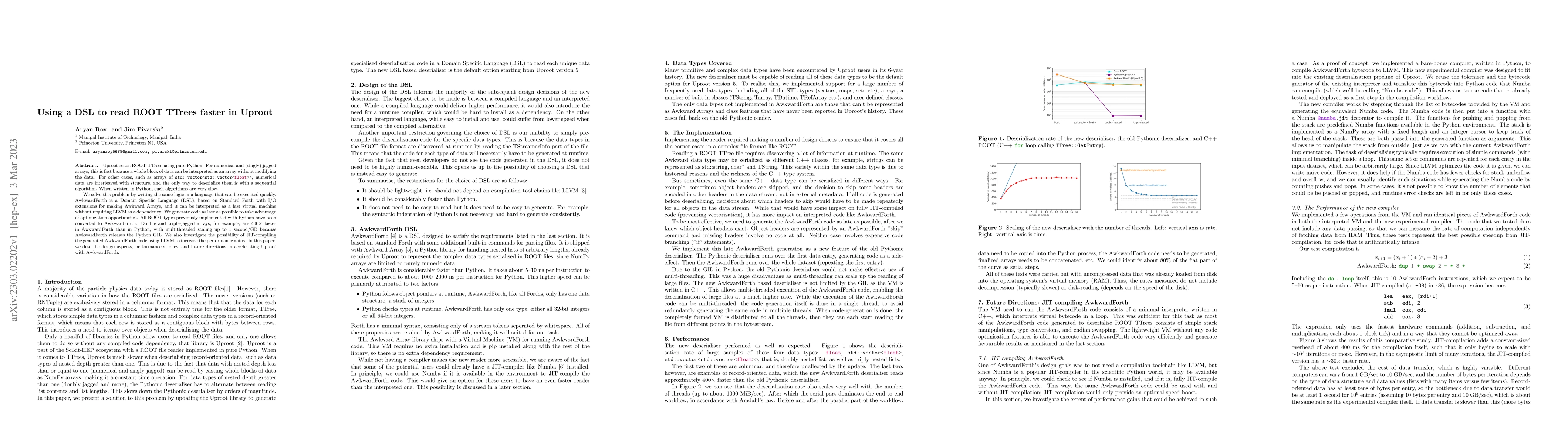 Thumbnail for Using a DSL to read ROOT TTrees faster in Uproot