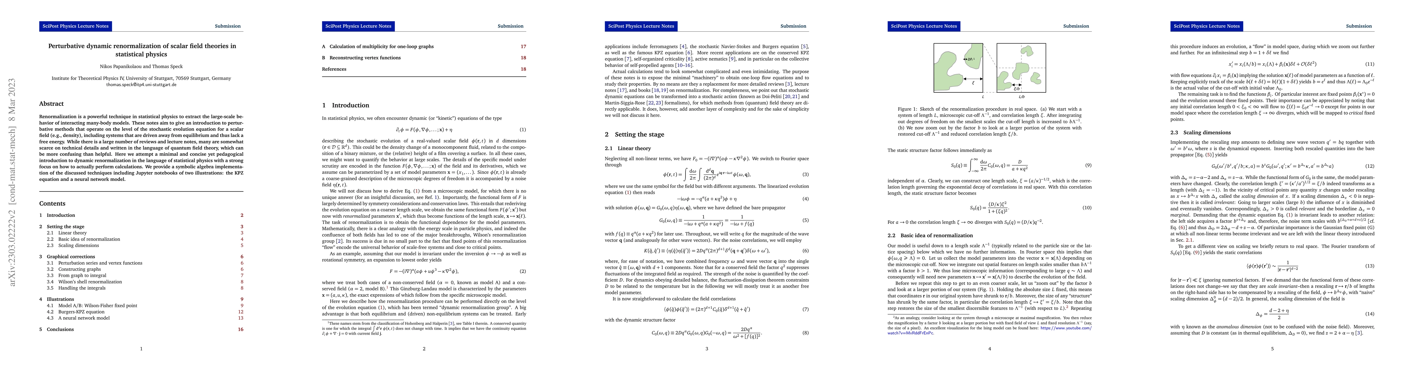 Thumbnail for Perturbative dynamic renormalization of scalar field theories in
  statistical physics