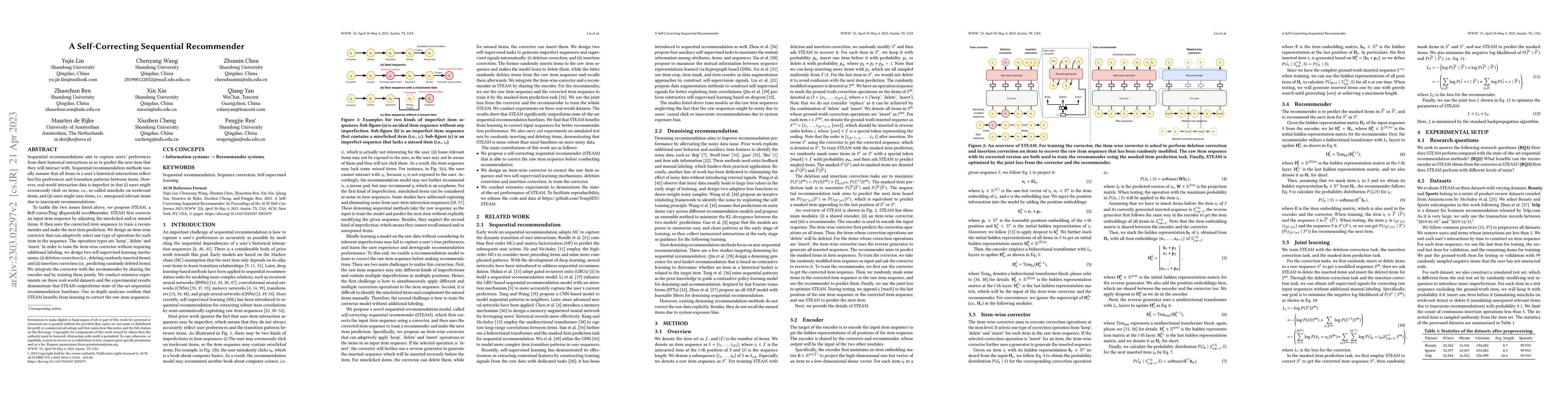 Thumbnail for A Self-Correcting Sequential Recommender