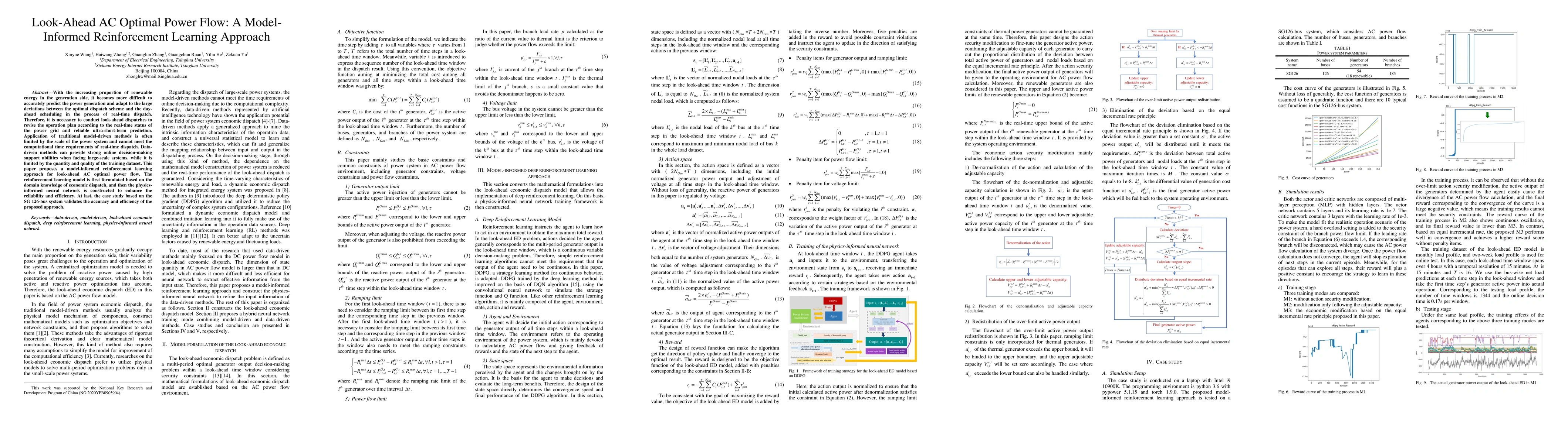 Thumbnail for Look-Ahead AC Optimal Power Flow: A Model-Informed Reinforcement
  Learning Approach