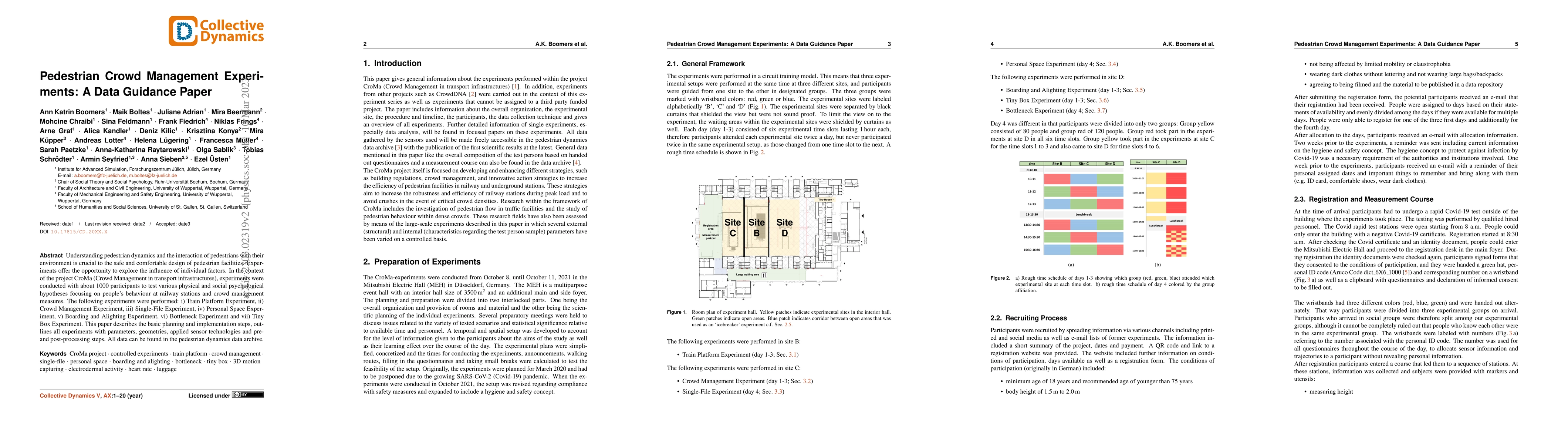 Thumbnail for Pedestrian Crowd Management Experiments: A Data Guidance Paper