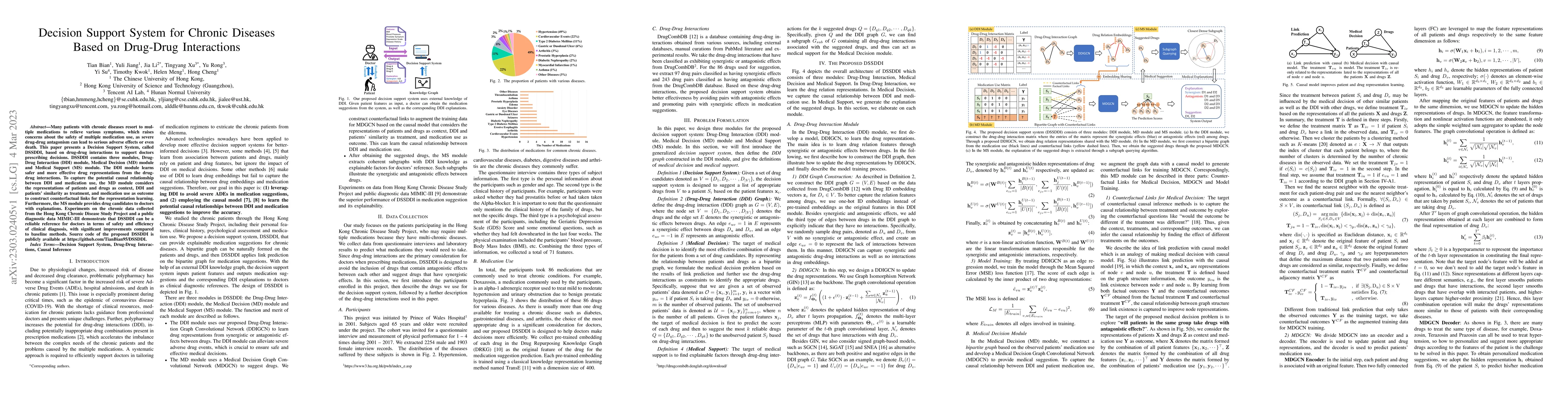 Thumbnail for Decision Support System for Chronic Diseases Based on Drug-Drug
  Interactions