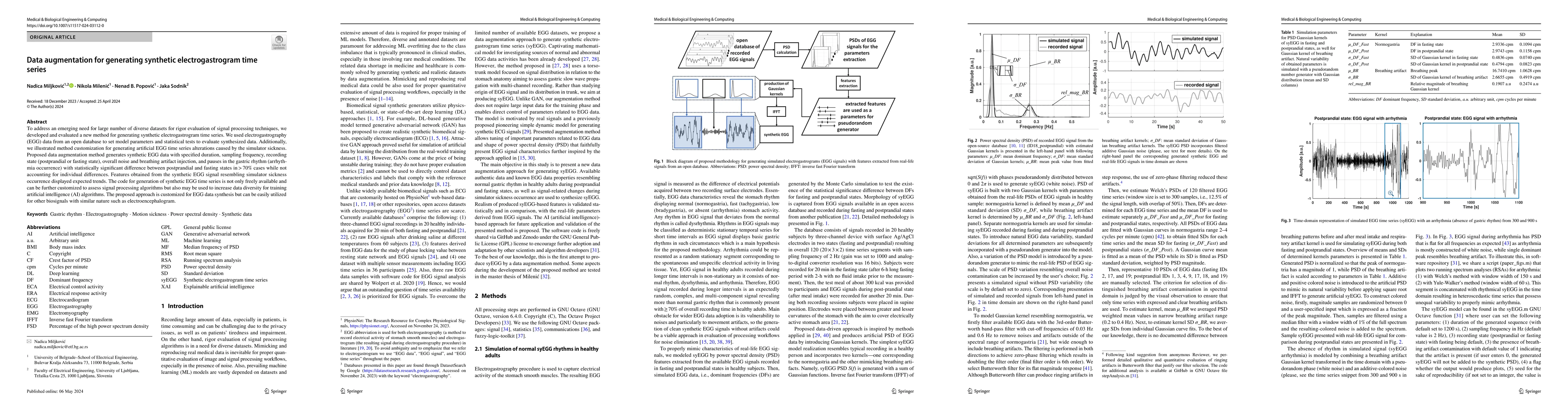 Thumbnail for Data Augmentation for Generating Synthetic Electrogastrogram Time Series