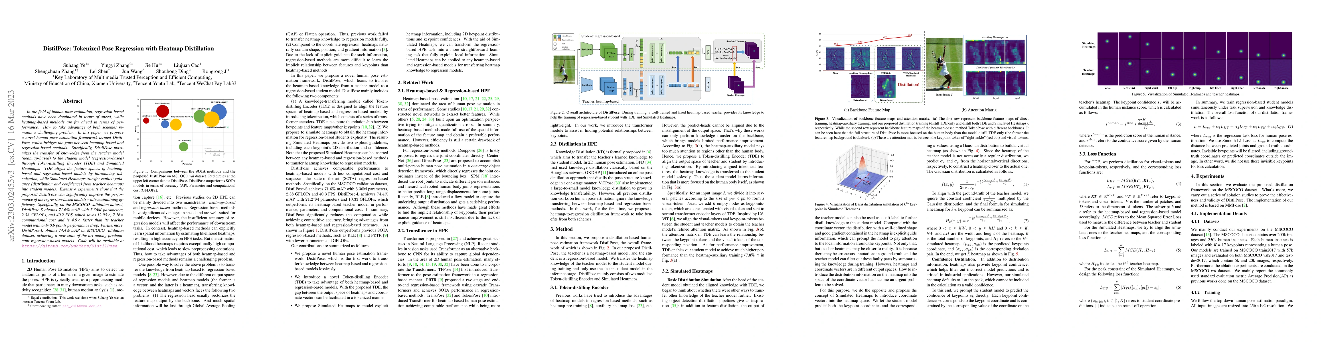Thumbnail for DistilPose: Tokenized Pose Regression with Heatmap Distillation