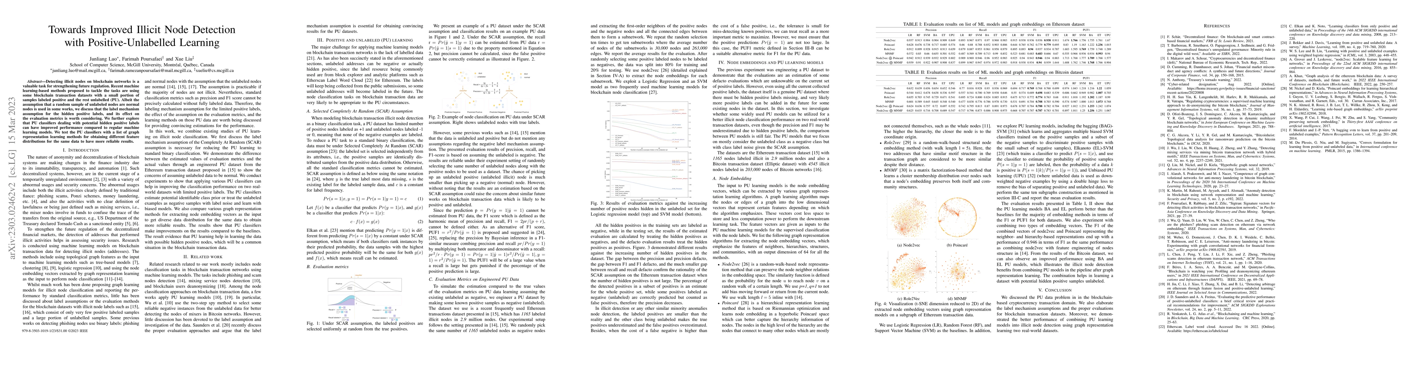 Thumbnail for Towards Improved Illicit Node Detection with Positive-Unlabelled
  Learning