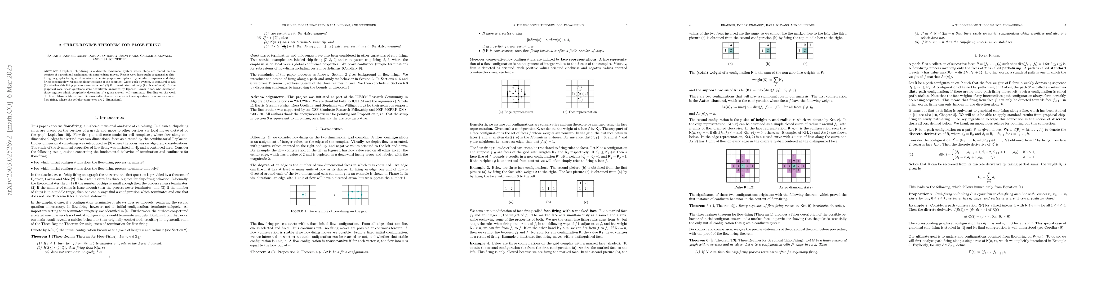 Thumbnail for A Three-Regime Theorem for Flow-Firing