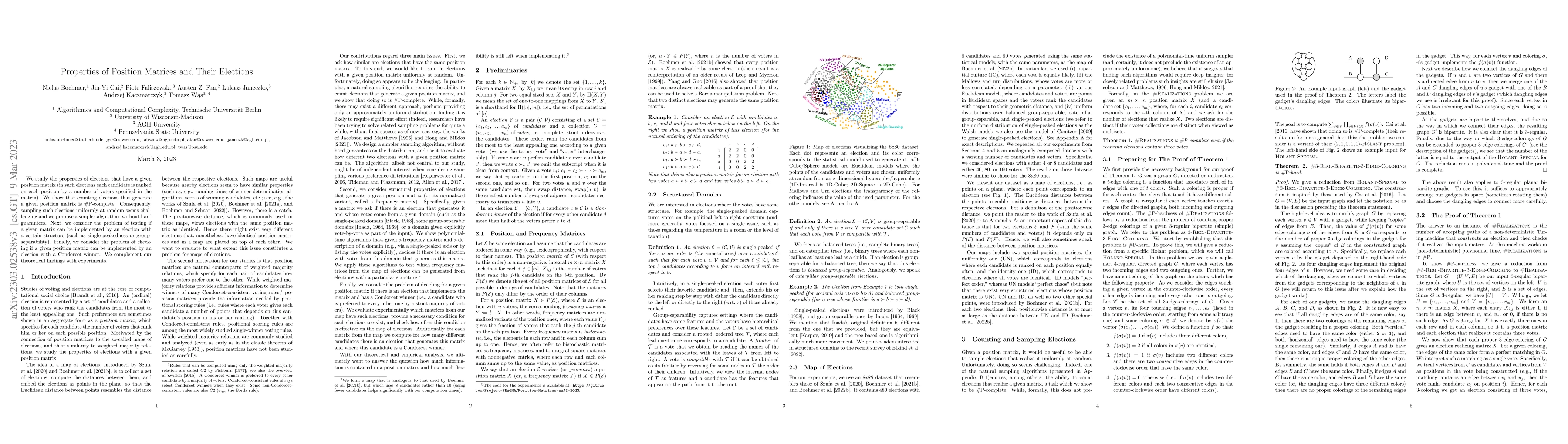 Thumbnail for Properties of Position Matrices and Their Elections
