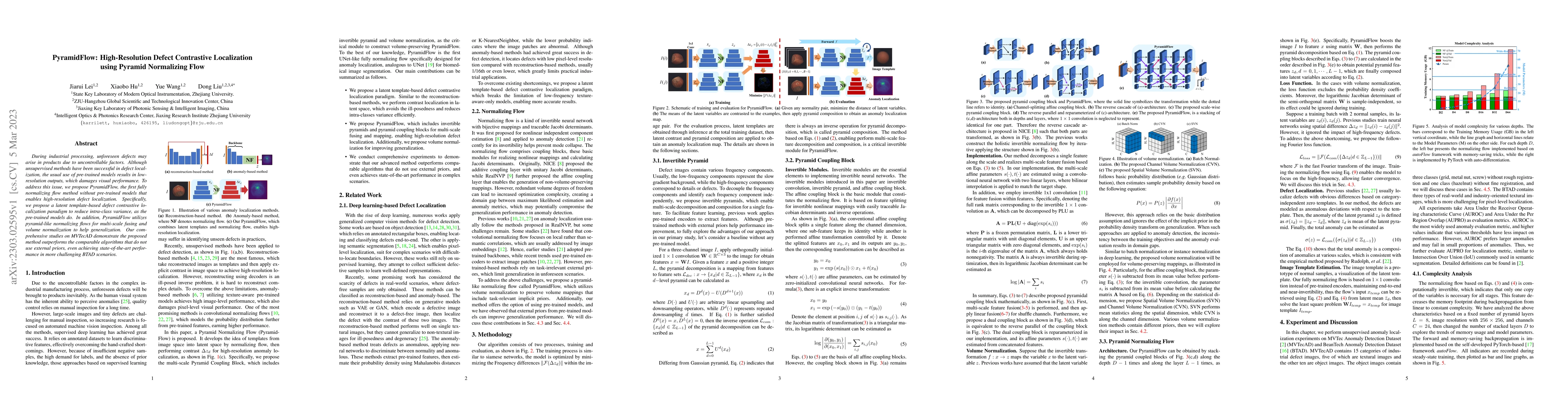 Thumbnail for PyramidFlow: High-Resolution Defect Contrastive Localization using
  Pyramid Normalizing Flow