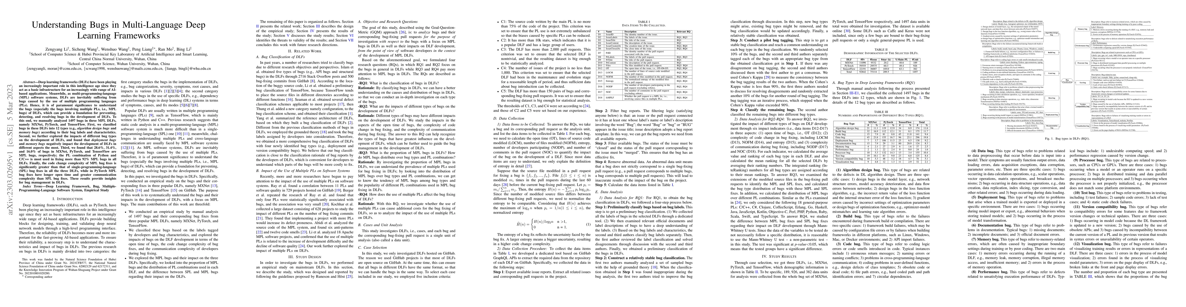 Thumbnail for Understanding Bugs in Multi-Language Deep Learning Frameworks