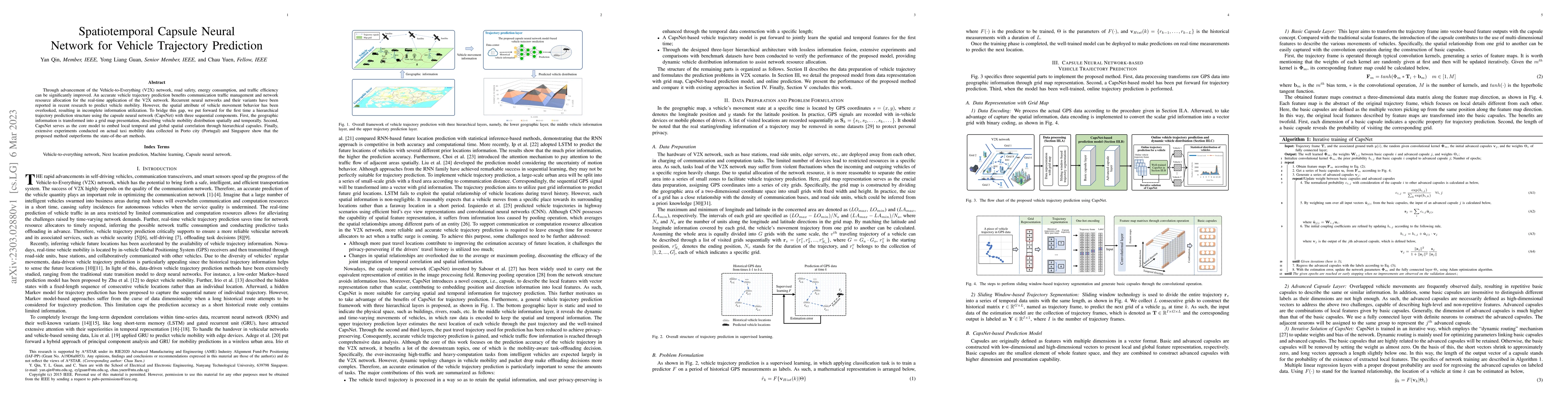 Thumbnail for Spatiotemporal Capsule Neural Network for Vehicle Trajectory Prediction