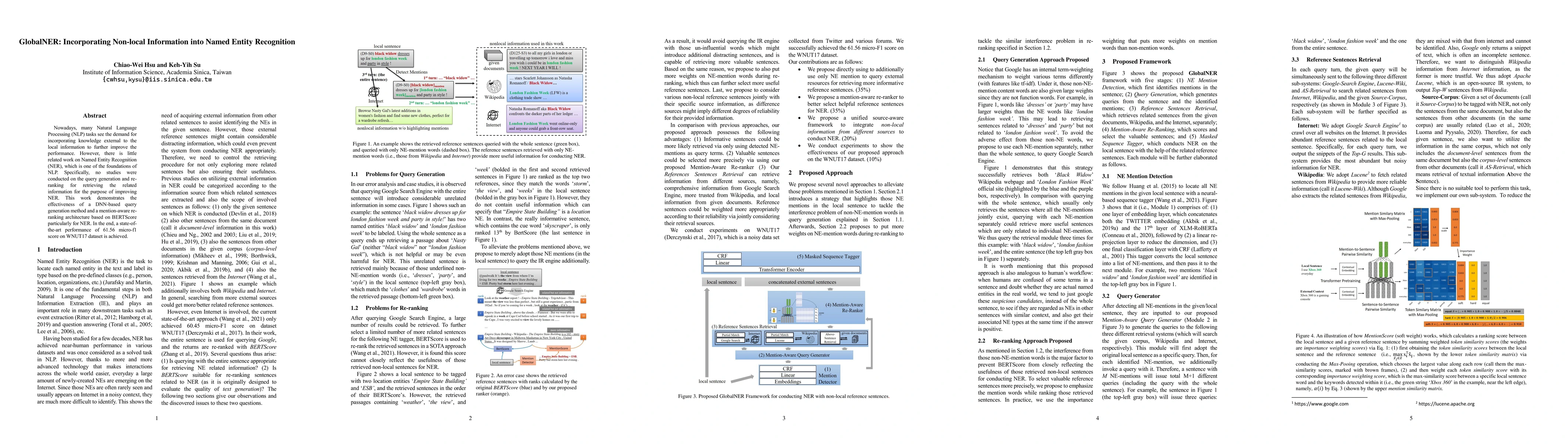 Thumbnail for GlobalNER: Incorporating Non-local Information into Named Entity
  Recognition