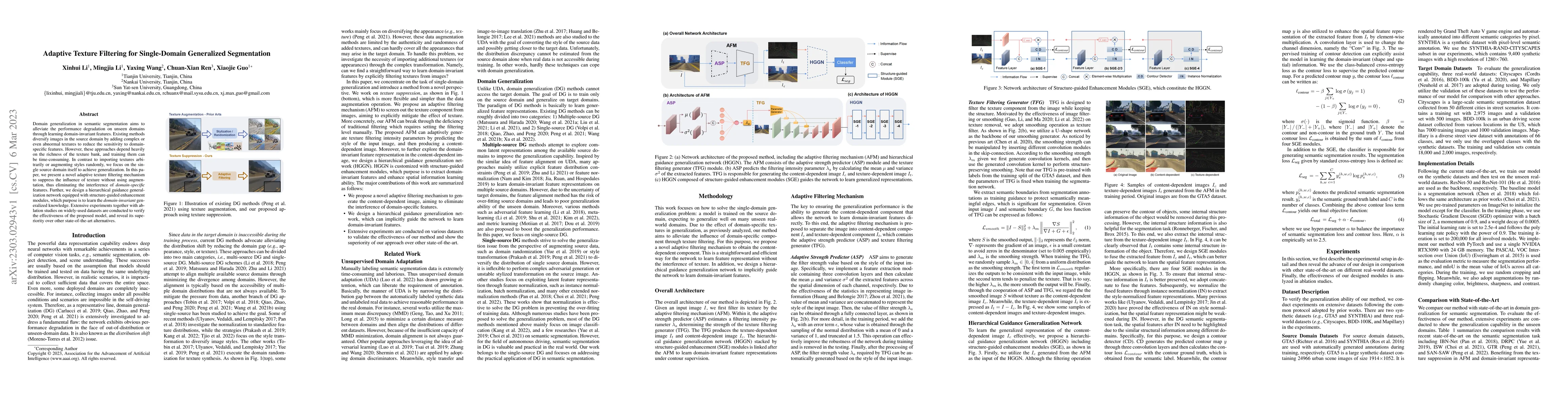 Thumbnail for Adaptive Texture Filtering for Single-Domain Generalized Segmentation