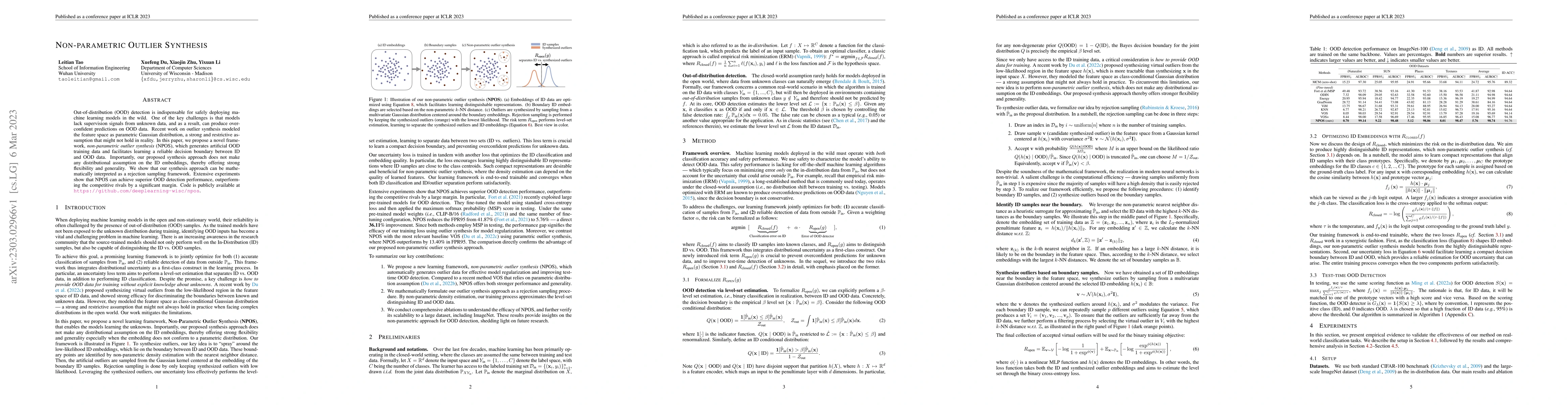 Thumbnail for Non-Parametric Outlier Synthesis