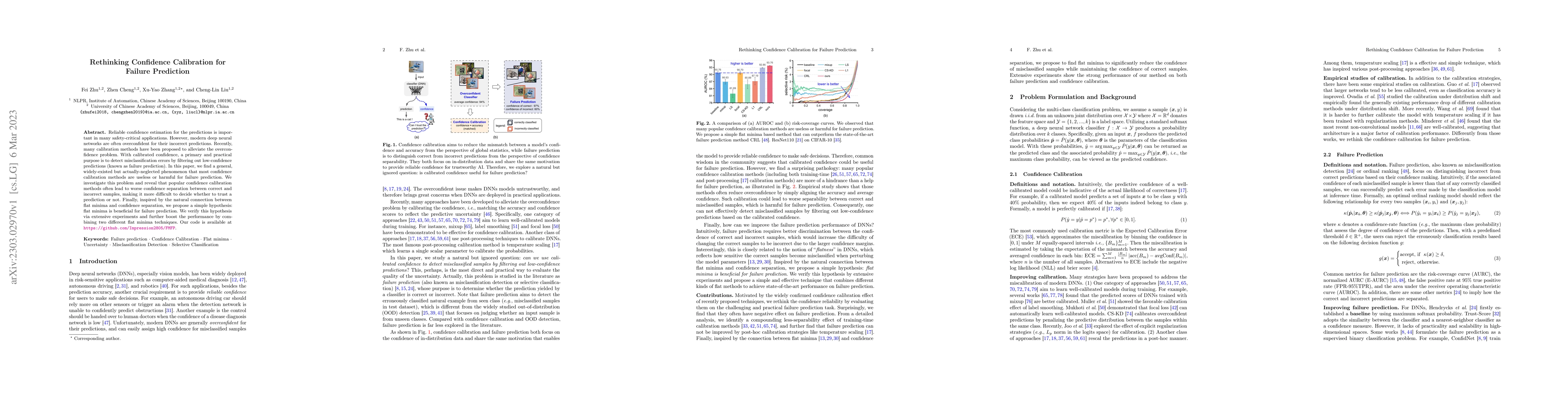 Thumbnail for Rethinking Confidence Calibration for Failure Prediction