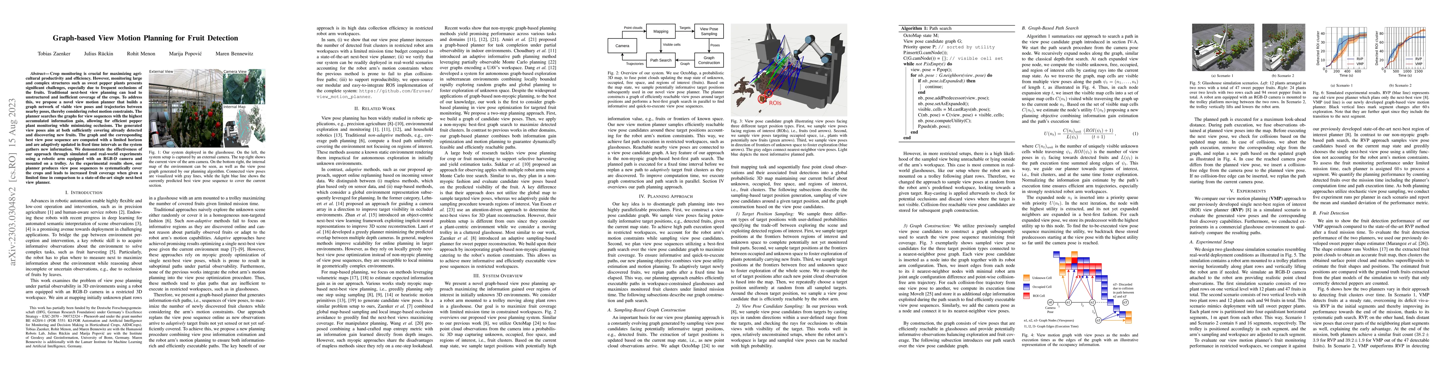 Thumbnail for Graph-based View Motion Planning for Fruit Detection